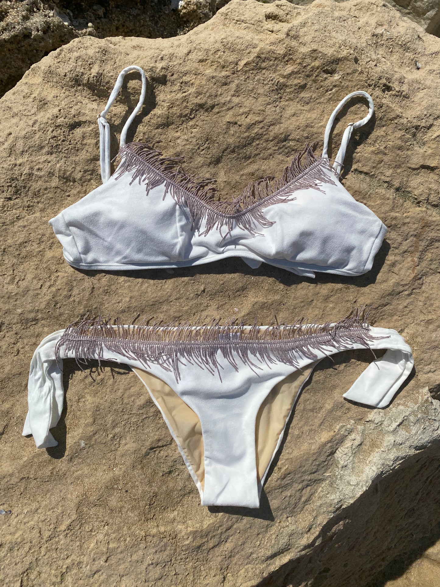 Brassiere White Pearl